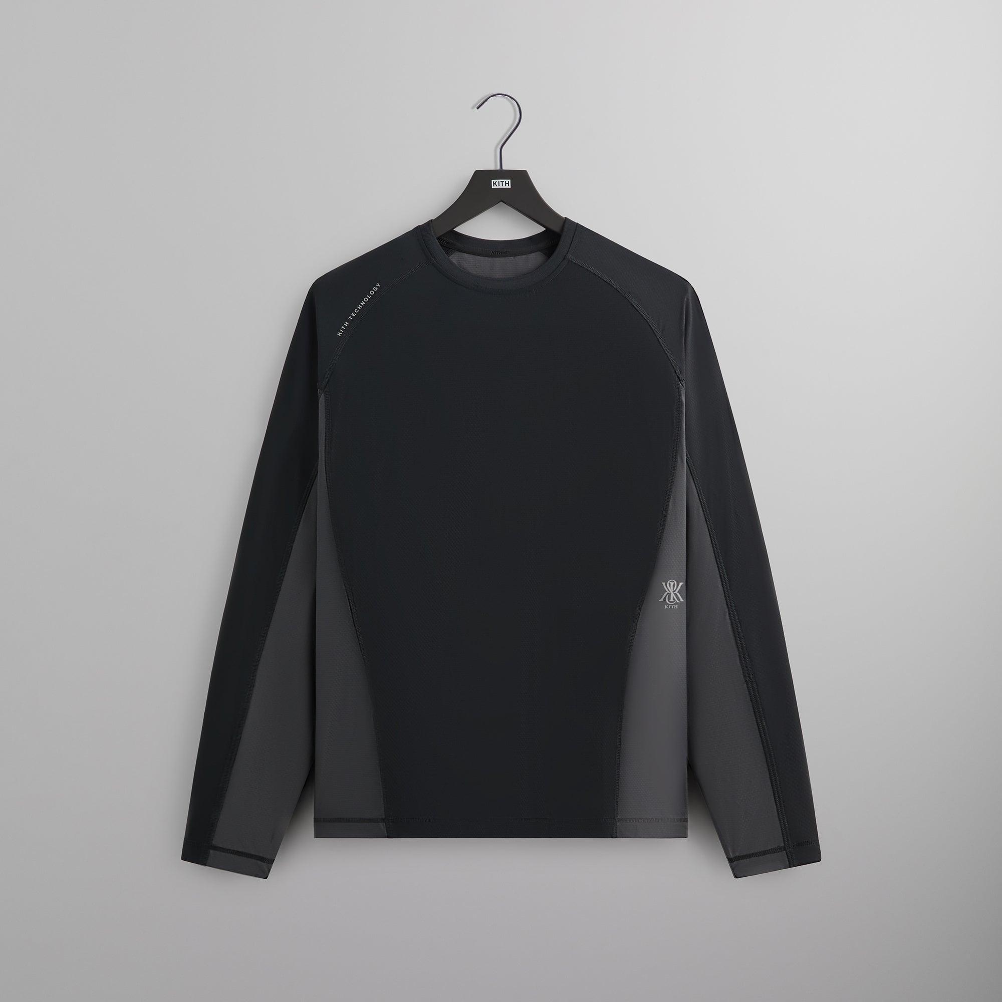 Kith Panelled Donovan Tee - Black Male Product Image