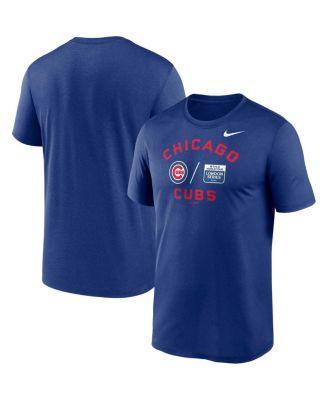 Mens Nike Royal Chicago Cubs 2023 MLB World Tour: London Series Legend Performance T-Shirt Product Image