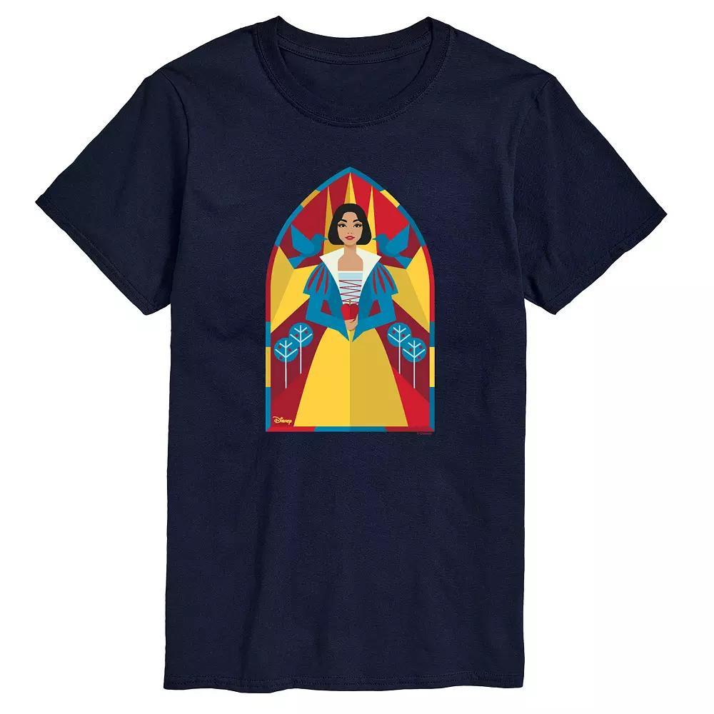 Disney's Snow White Big & Tall Stained Glass Graphic Tee, Men's,  Product Image