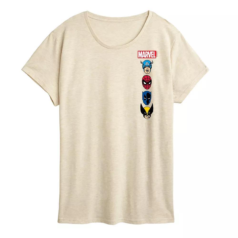 Women's Marvel Icons Graphic Tee,  Product Image