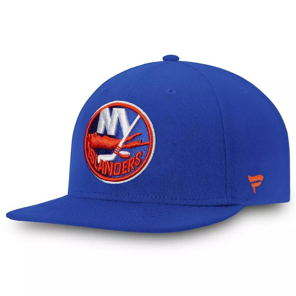 Men's Fanatics Branded Royal New York Islanders Core Primary Logo Fitted Hat,  Product Image