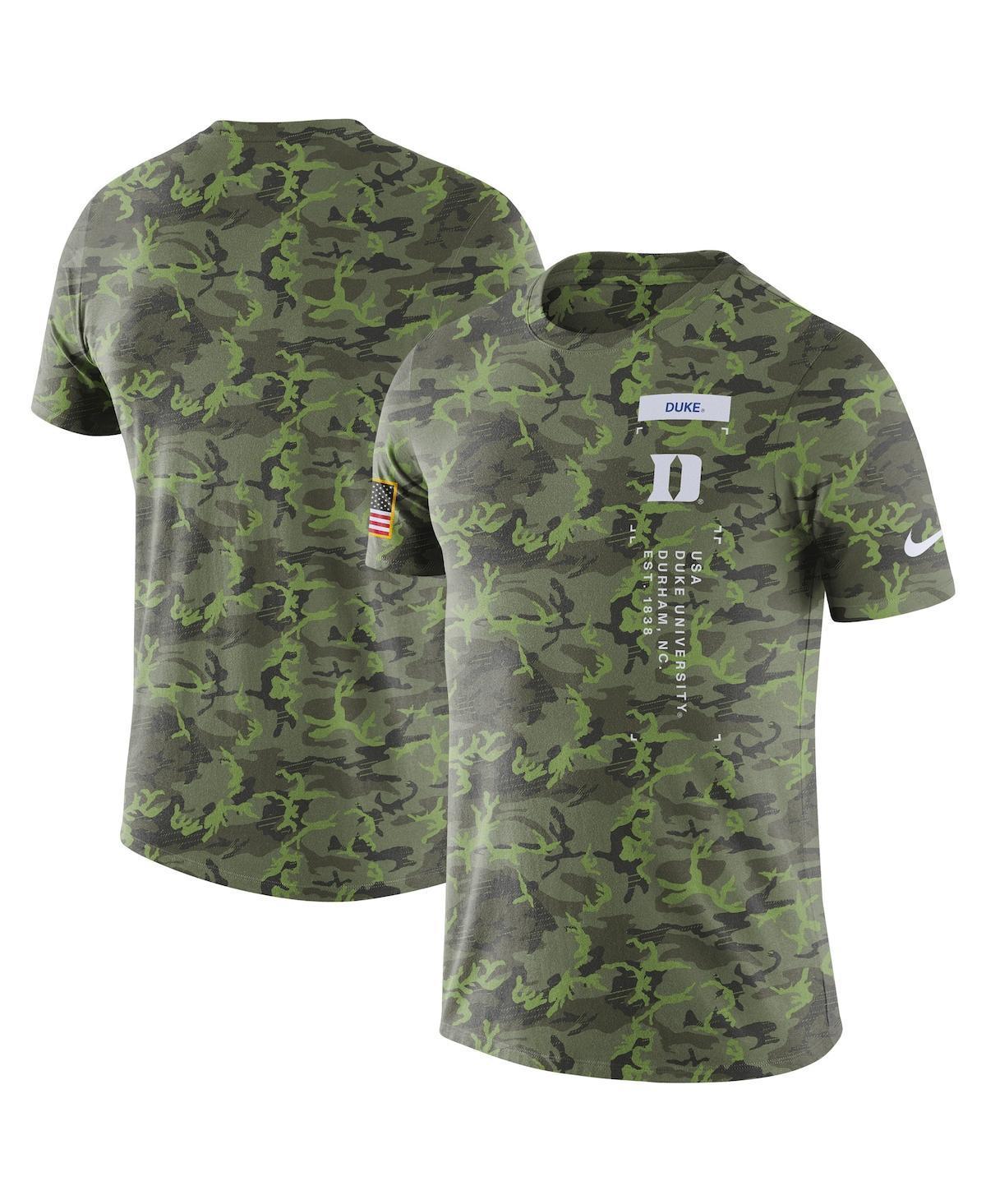 Mens Nike Camo Duke Blue Devils Military T-Shirt Product Image