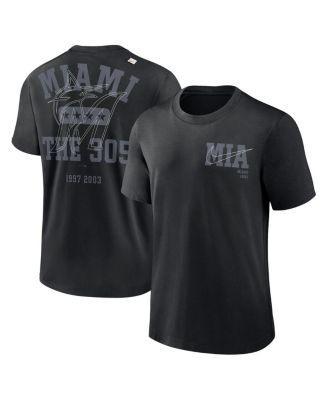 Mens Nike Black Miami Marlins Statement Game Over T-shirt Product Image