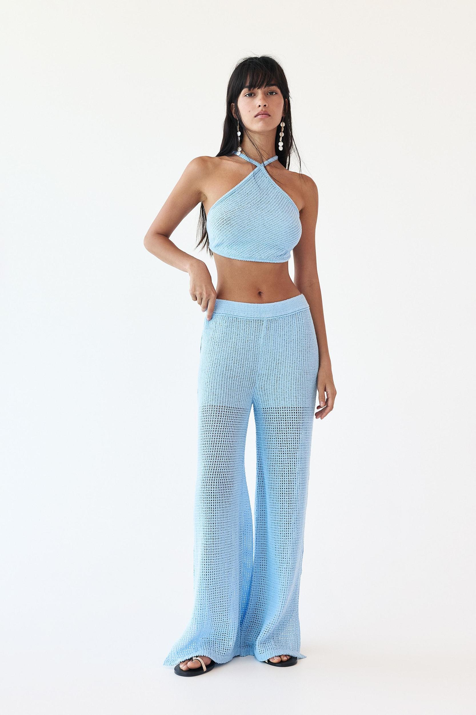 Knit halter top Product Image