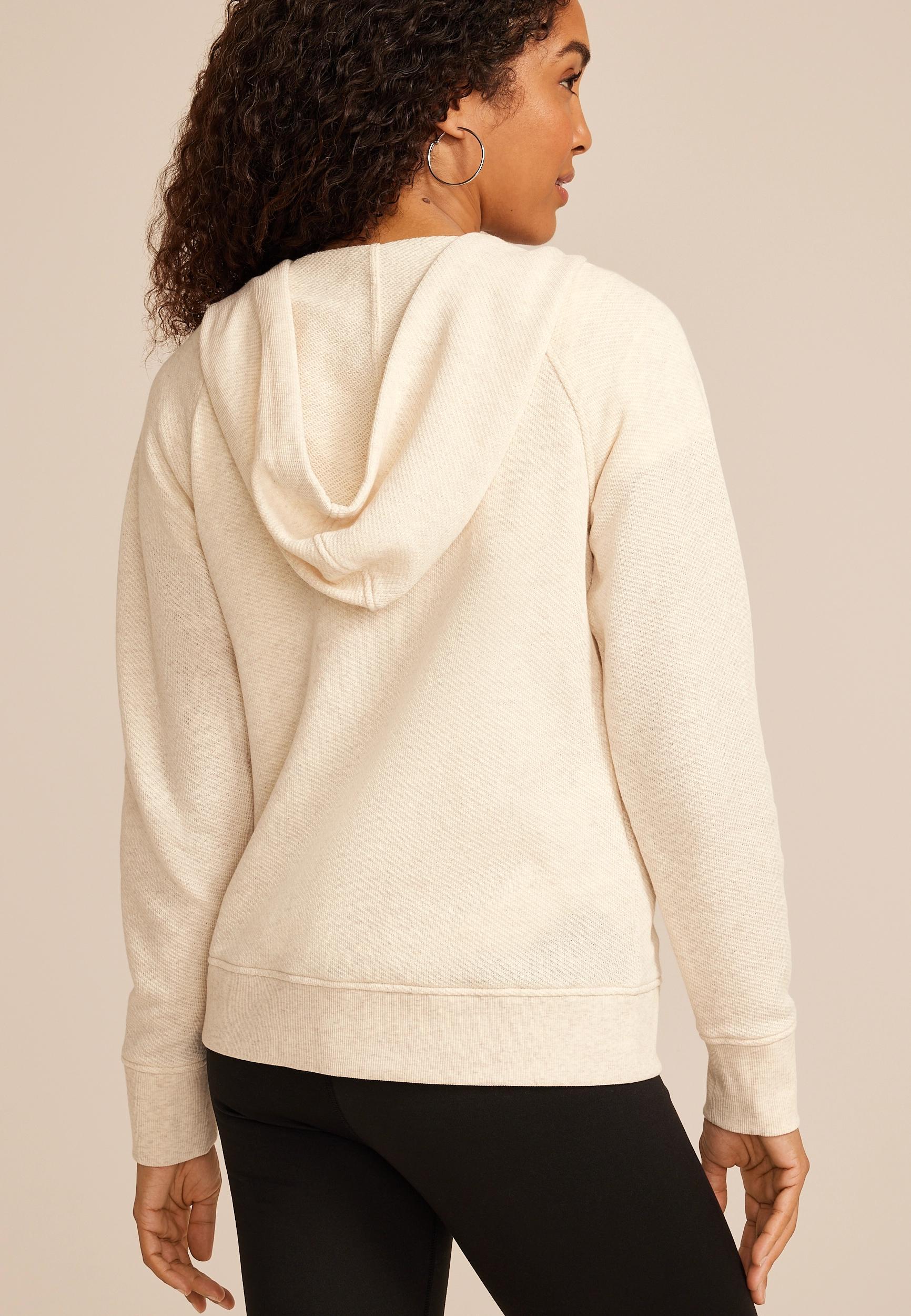 Textured Full Zip Hoodie Product Image