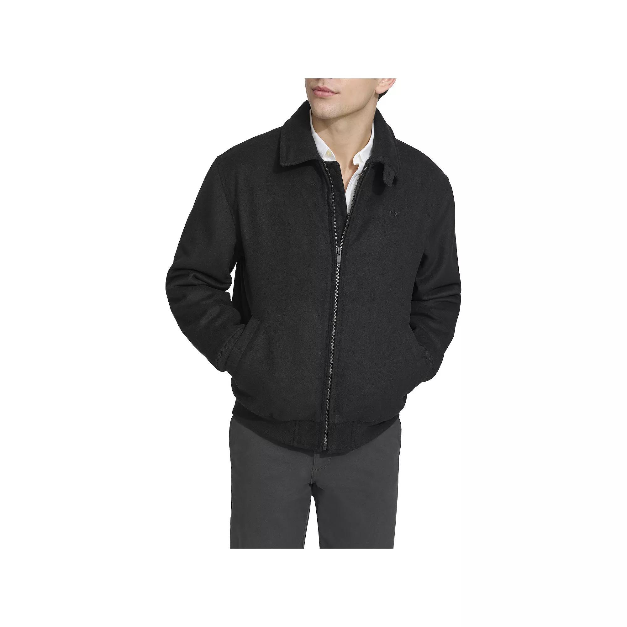 Men's Dockers® Wool Blend Bomber Jacket with Laydown Collar,  Product Image