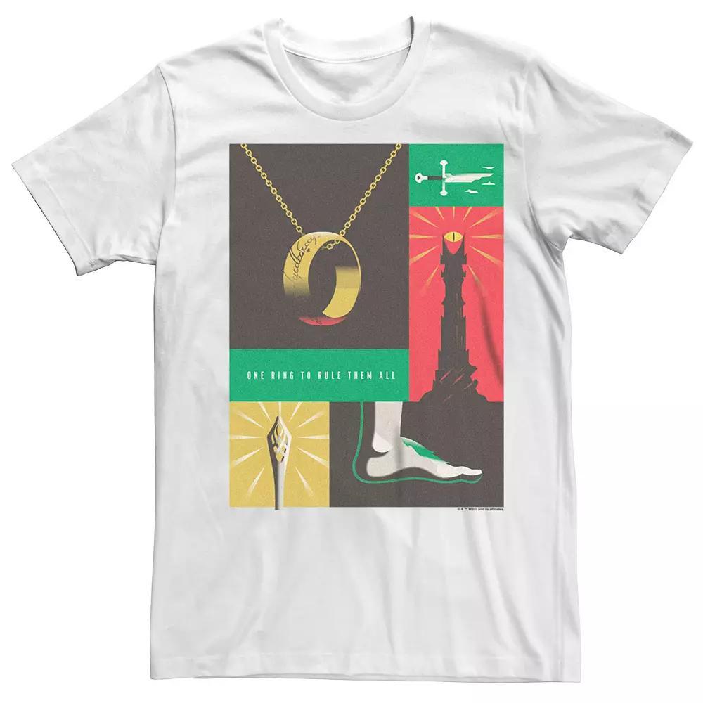 Men's WB The 100 The Lord Of The Rings Elements Graphic Tee,  Product Image