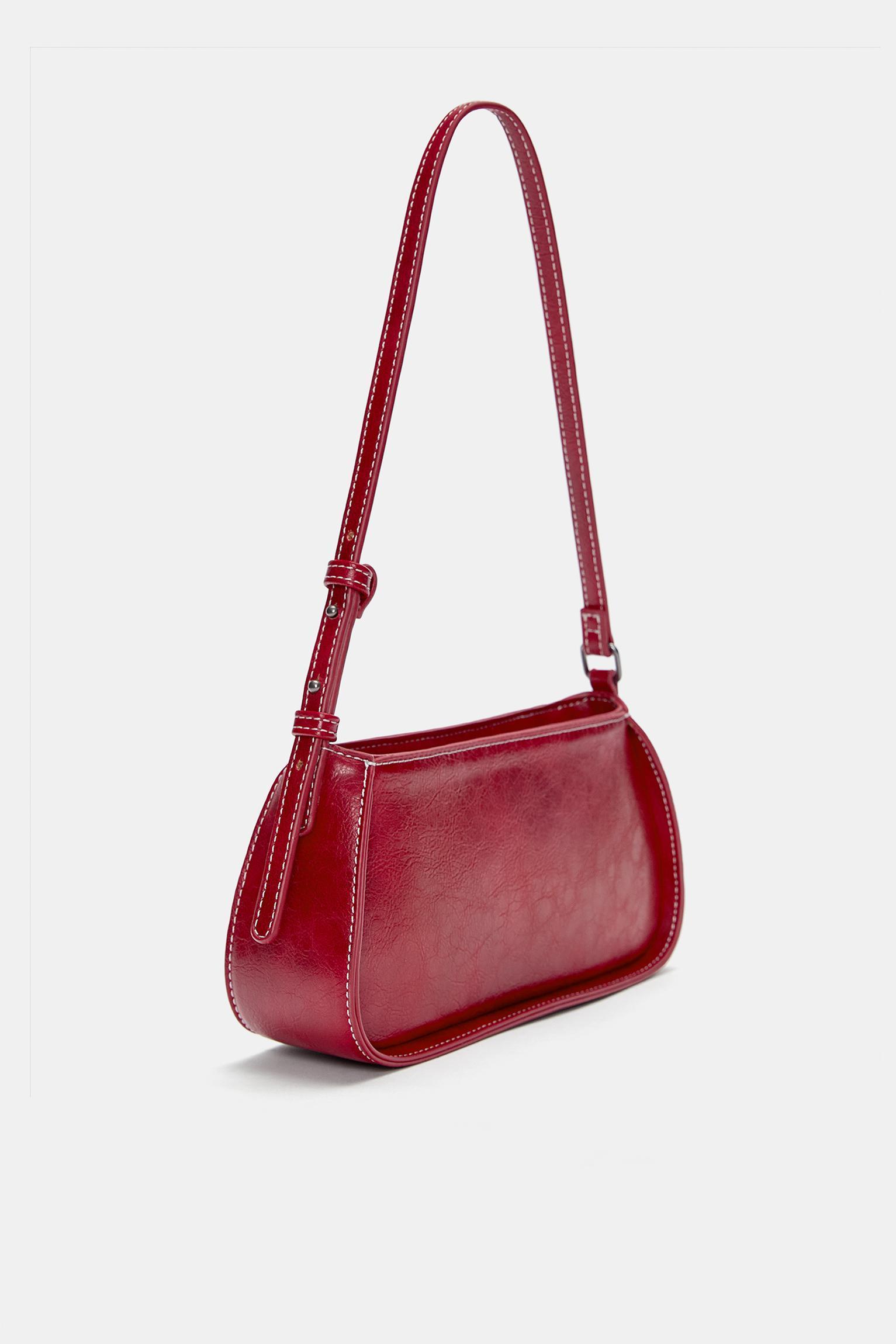 Shoulder bag with seams Product Image