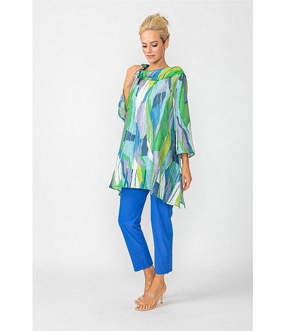 IC Collection Stretch Knit Jersey Scoop Neck Sleeveless Tank Top Product Image