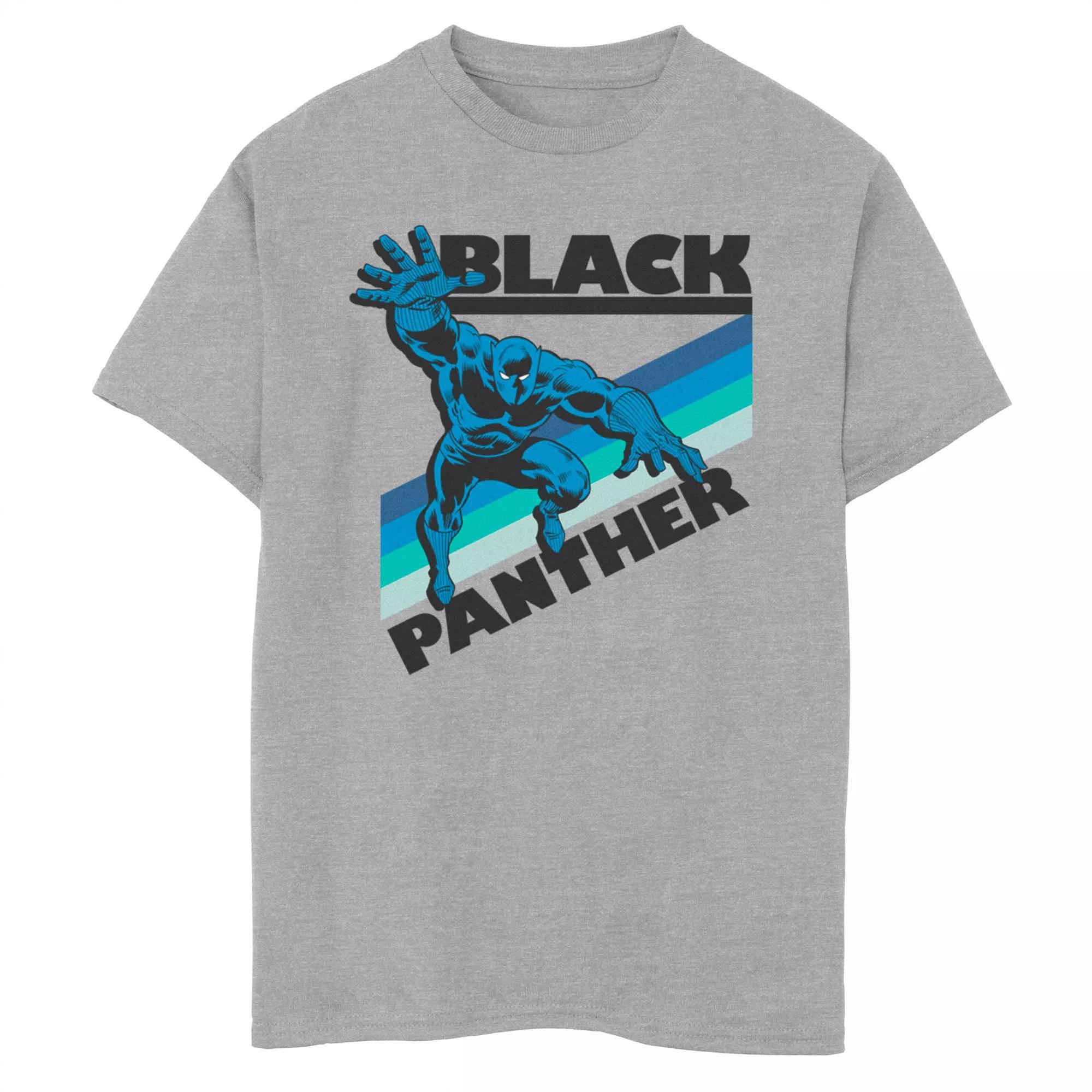 Boys' Marvel Retro Panther Graphic Tee, Boy's,  Product Image