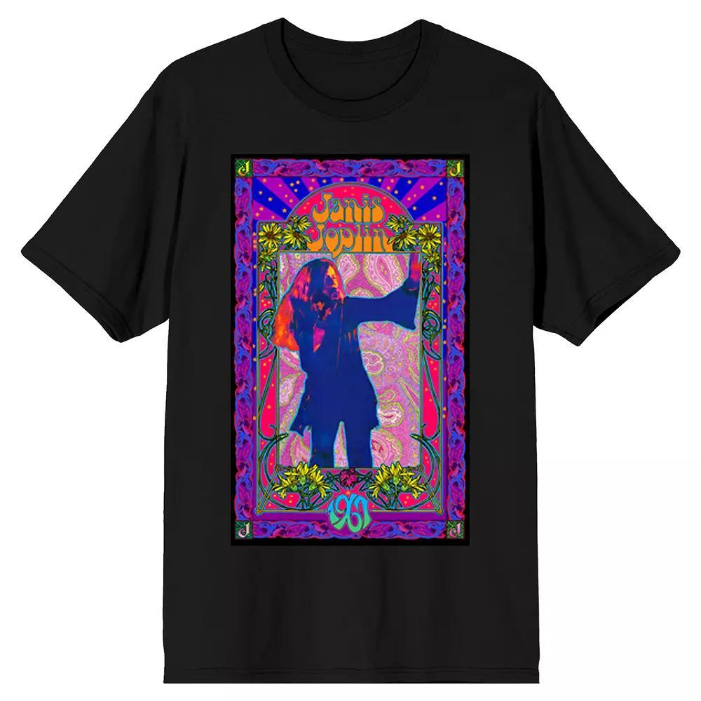 Men's Janis Joplin New Border Graphic Tee,  Product Image