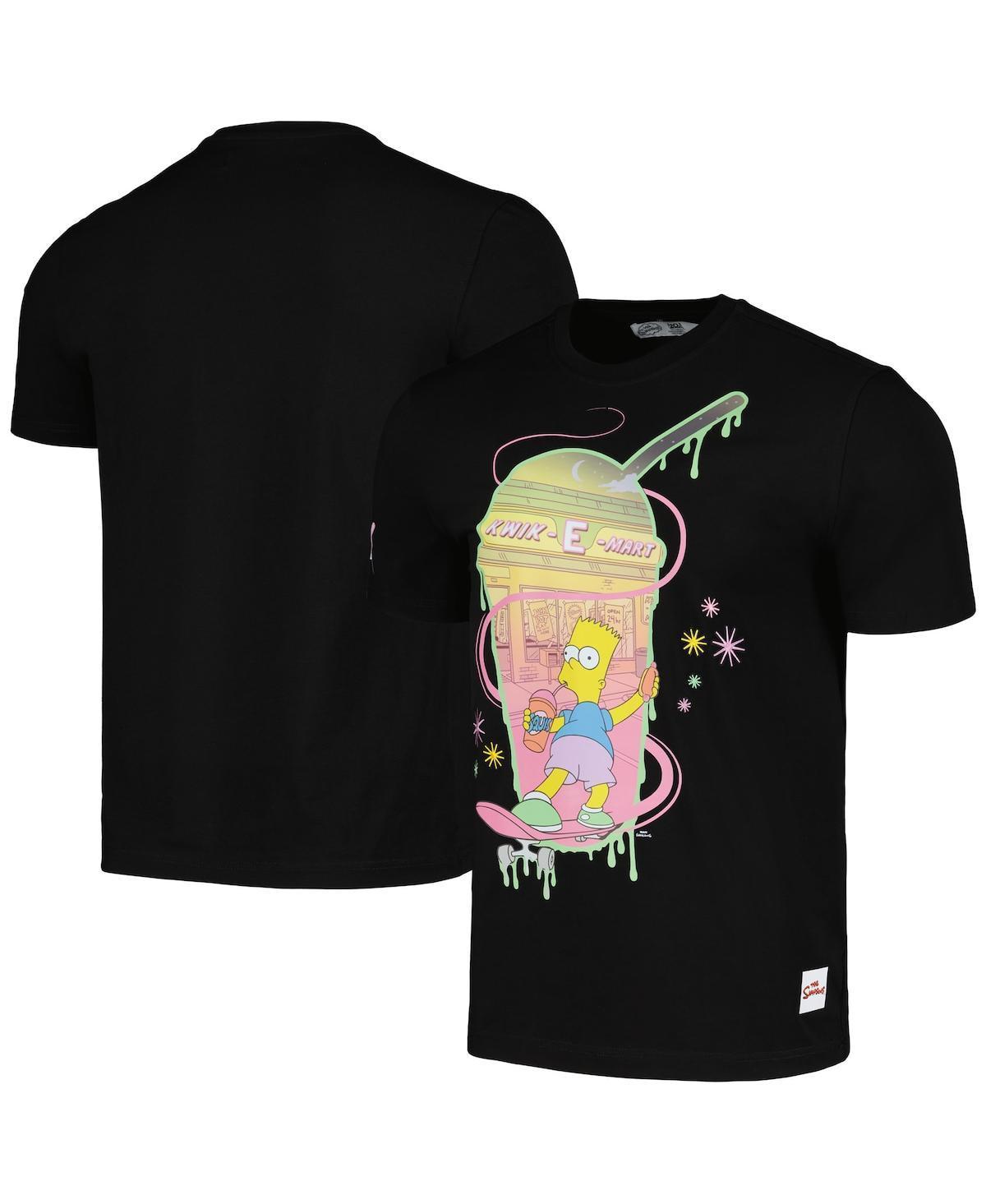 Mens Freeze Max Black The Simpsons T-shirt Product Image