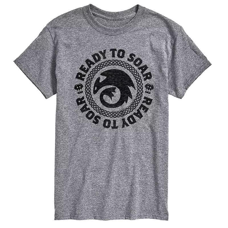 Big & Tall How To Train Your Dragon Ready To Soar Graphic Tee, Men's,  Product Image