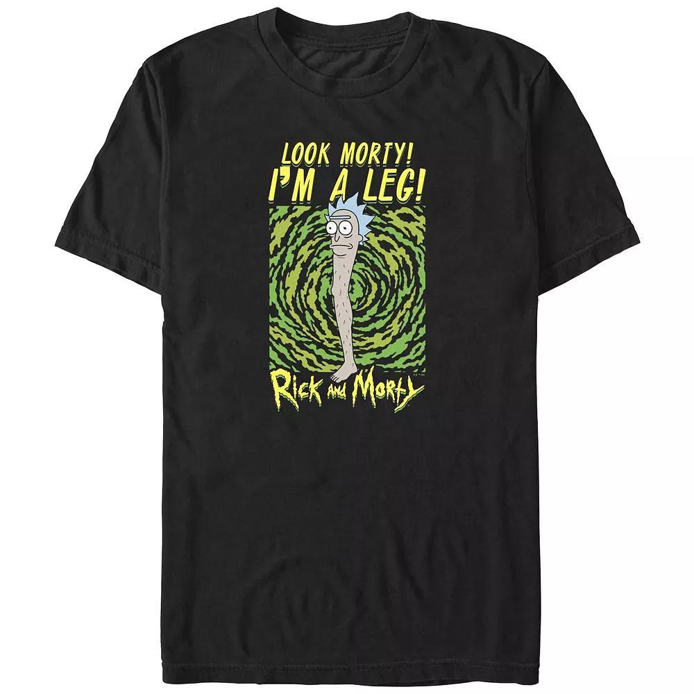 Big & Tall Rick And Morty Look Morty I'm A Leg Graphic Tee, Men's,  Product Image