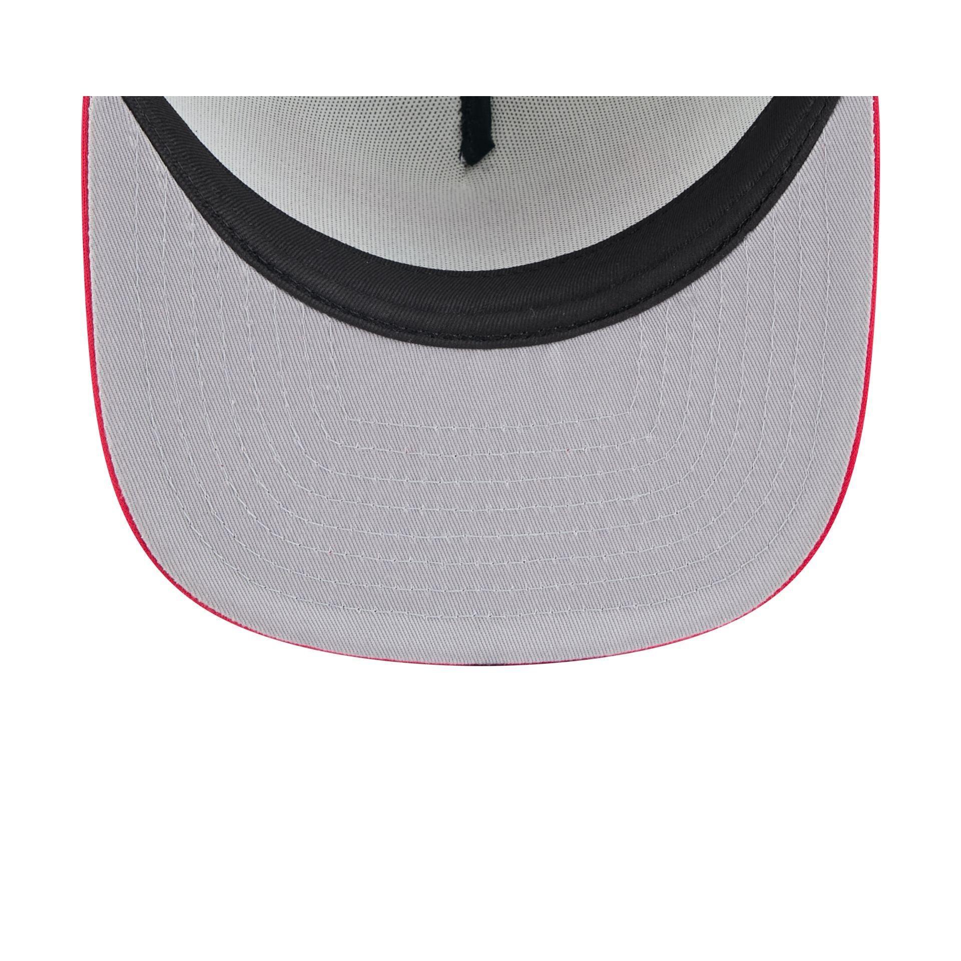 Washington Nationals Retro Script 9FIFTY A-Frame Trucker Hat Male Product Image