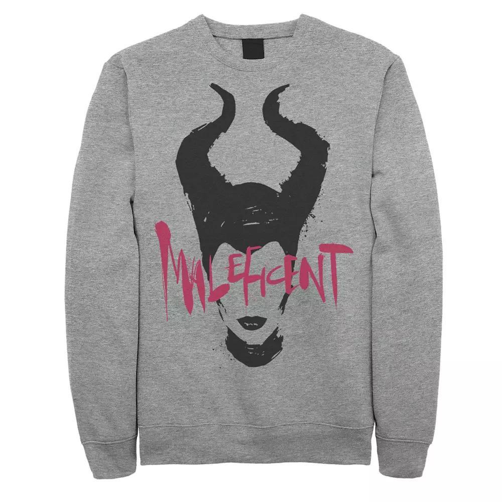 Men's Disney's Live Action Maleficent Paint Drop Portrait Fleece,  Product Image