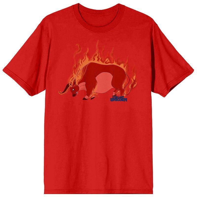 Men's The Last Unicorn Red Bull Tee, Size: XXL Product Image