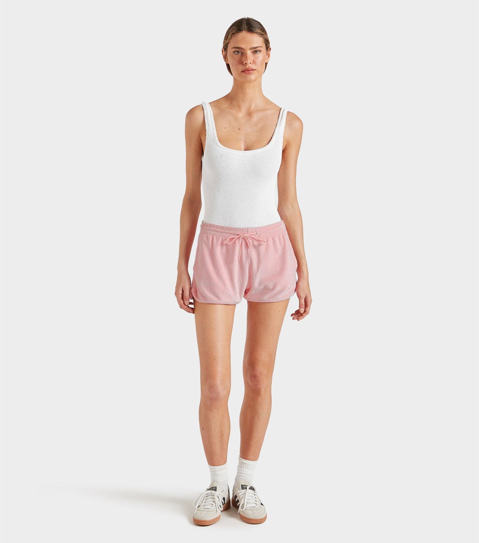 Terry Towelling Short - Pink Product Image
