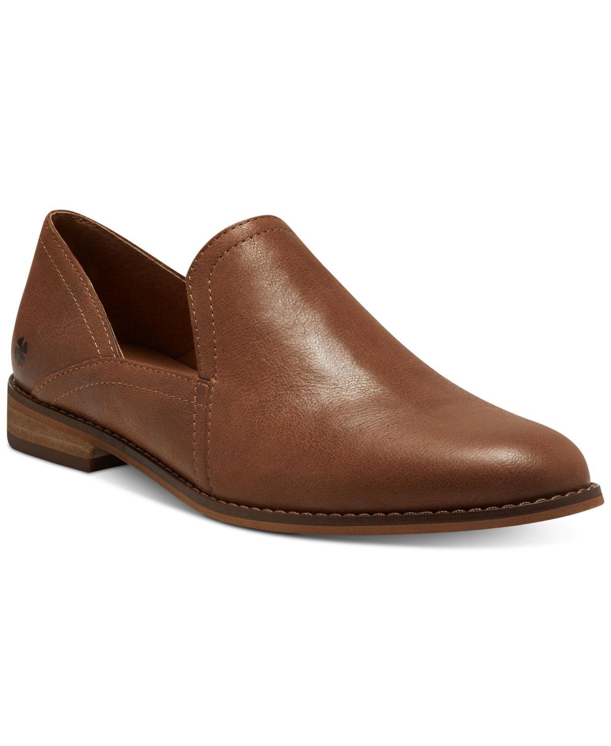 Lucky Brand Womens Ellopy Cutout Flat Loafers Product Image