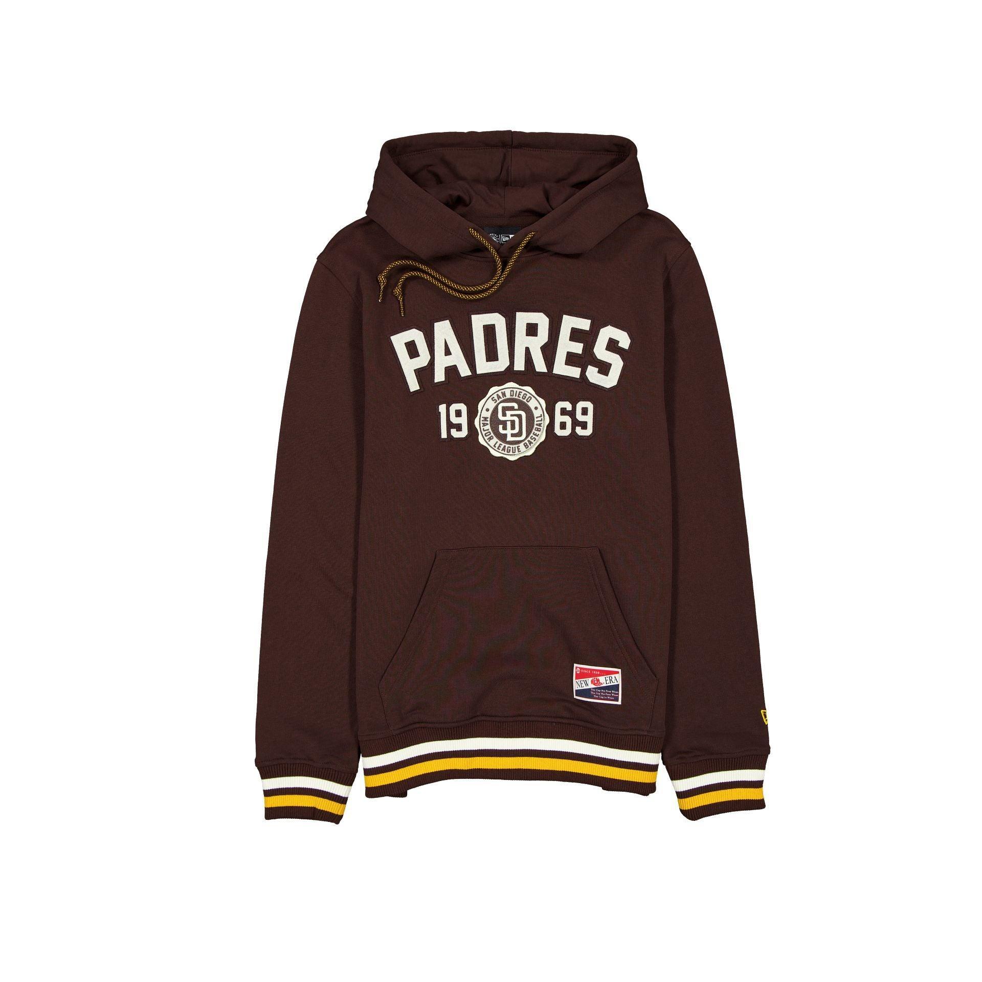 San Diego Padres Throwback Hoodie Male Product Image