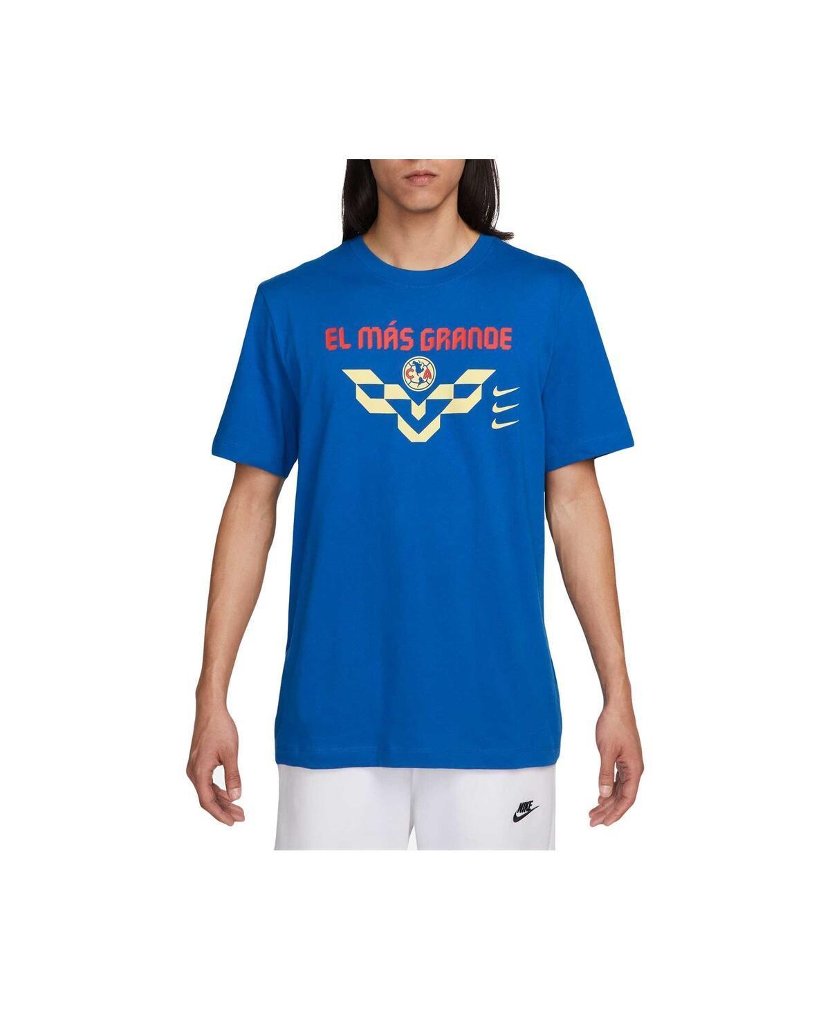 Mens Nike Blue Club America Verbiage T-Shirt Product Image