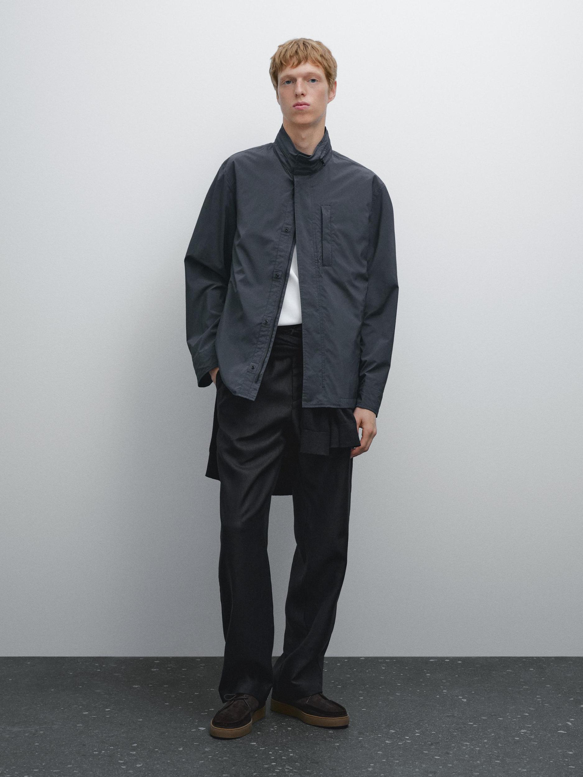 Technical fabric jacket Product Image