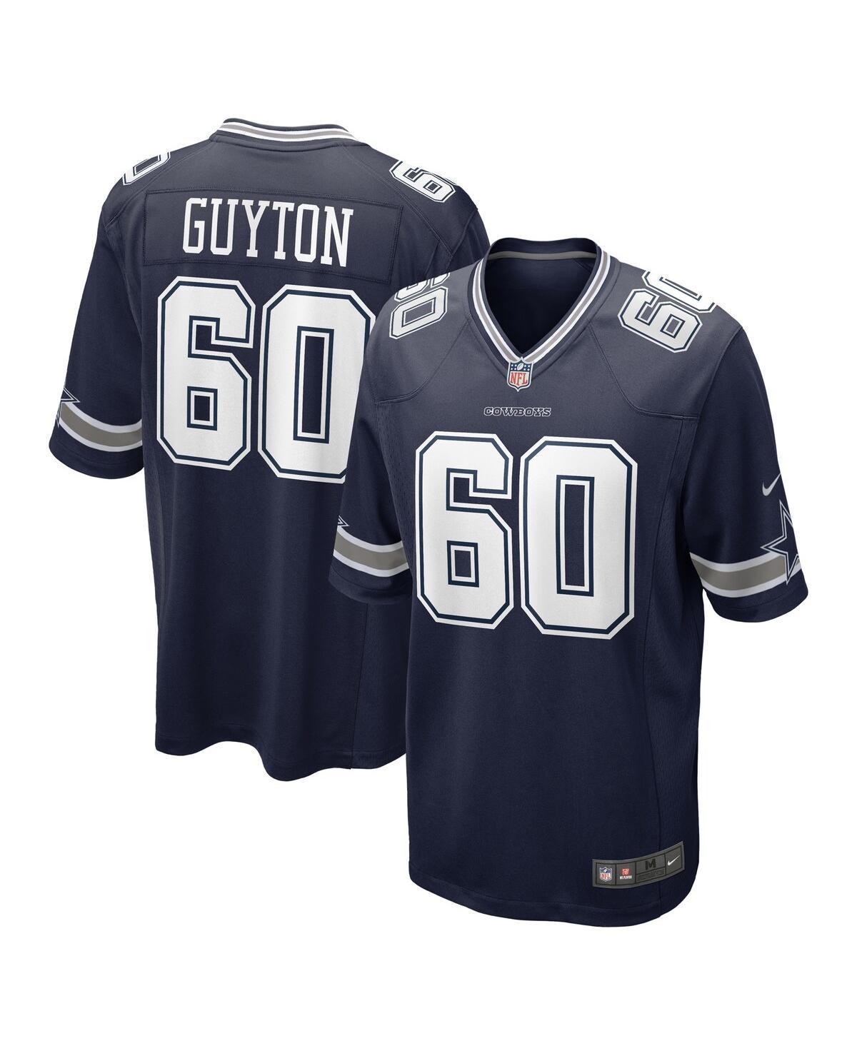 Men's Nike Tyler Guyton Navy Dallas Cowboys 2024 NFL Draft First Round Pick Player Game Jersey, Size: 3XL, Blue Product Image