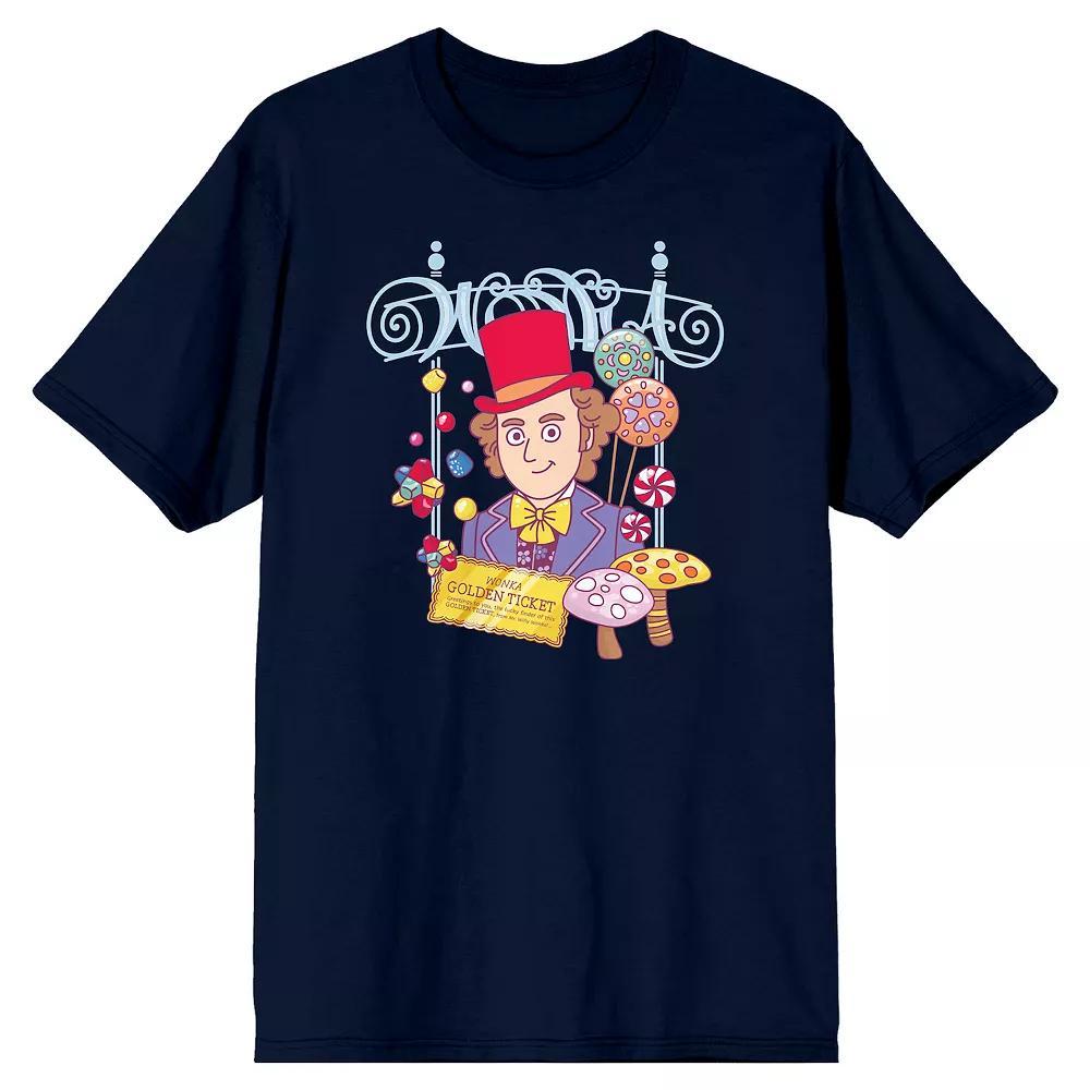 Men's Willy Wonka Charlie Tee,  Product Image
