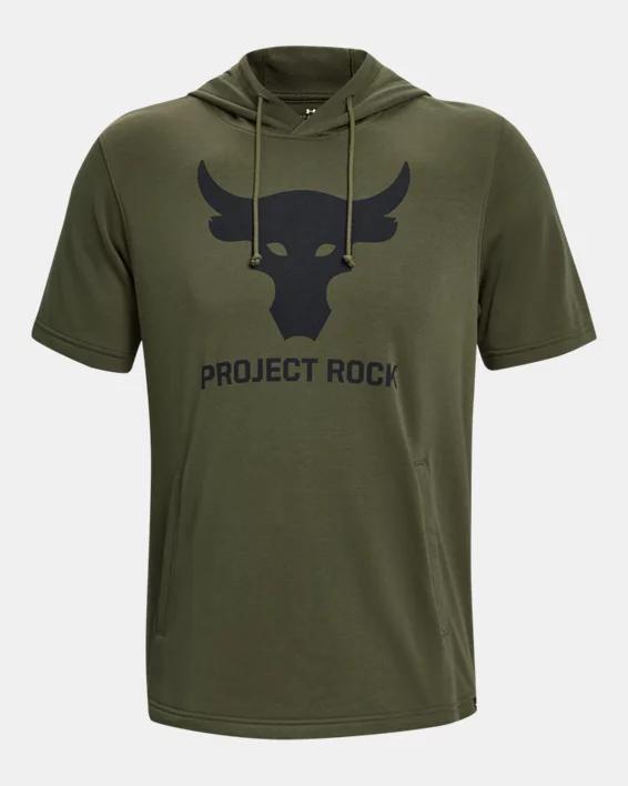 Men's Project Rock Terry Short Sleeve Hoodie Product Image