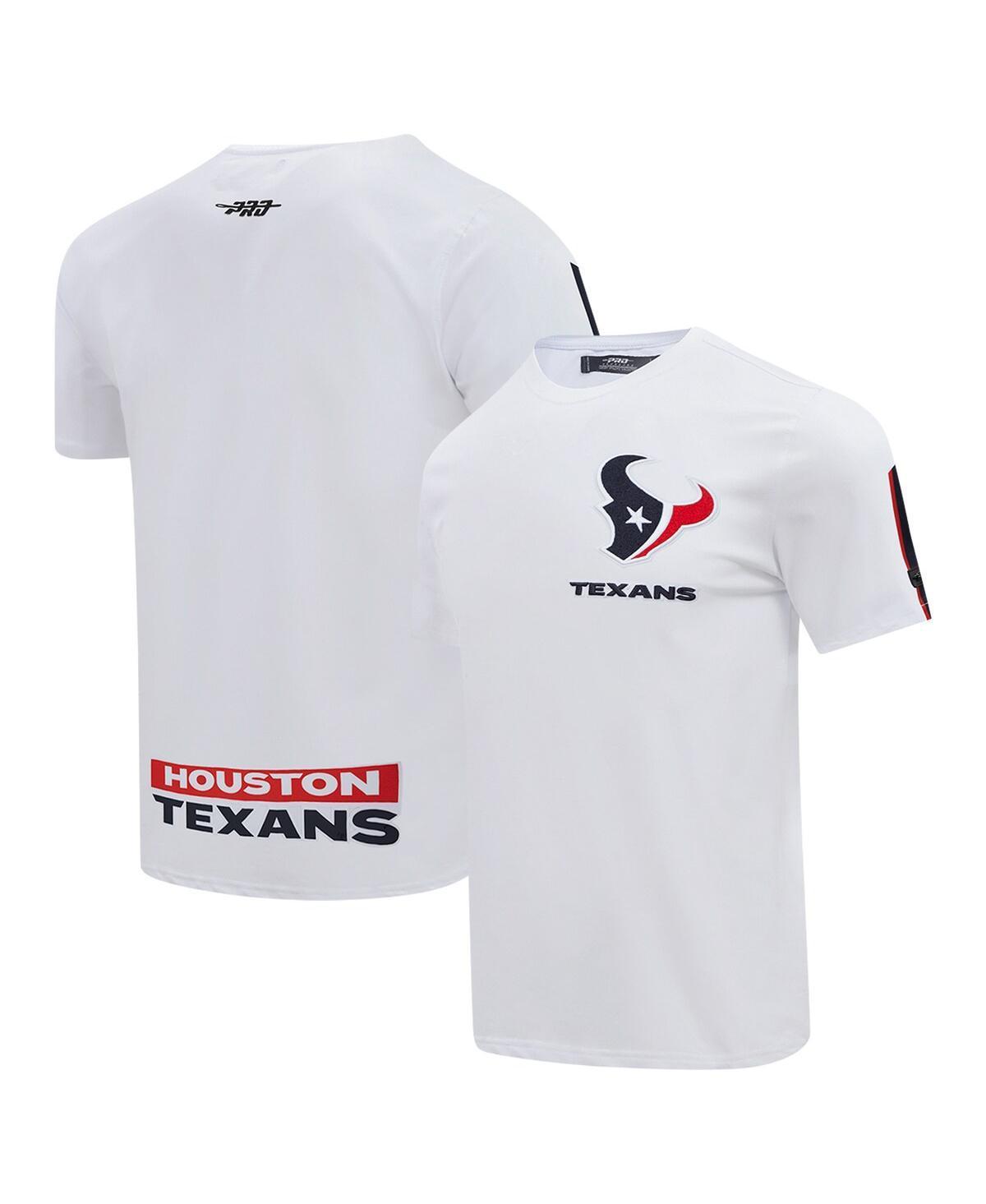 Pro Standard Mens White Houston Texans Team Logo Away T-Shirt Product Image