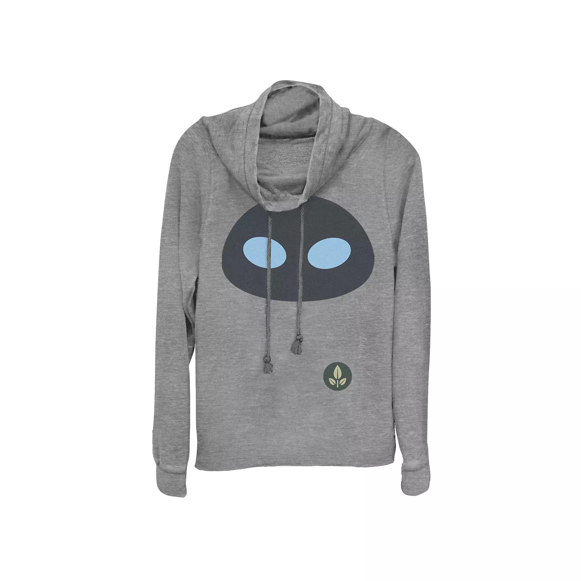 Juniors' DC Comics Wonder Woman Dotted Kanji Portrait Cowlneck Graphic Lightweight Long Sleeve, Girl's,  Product Image