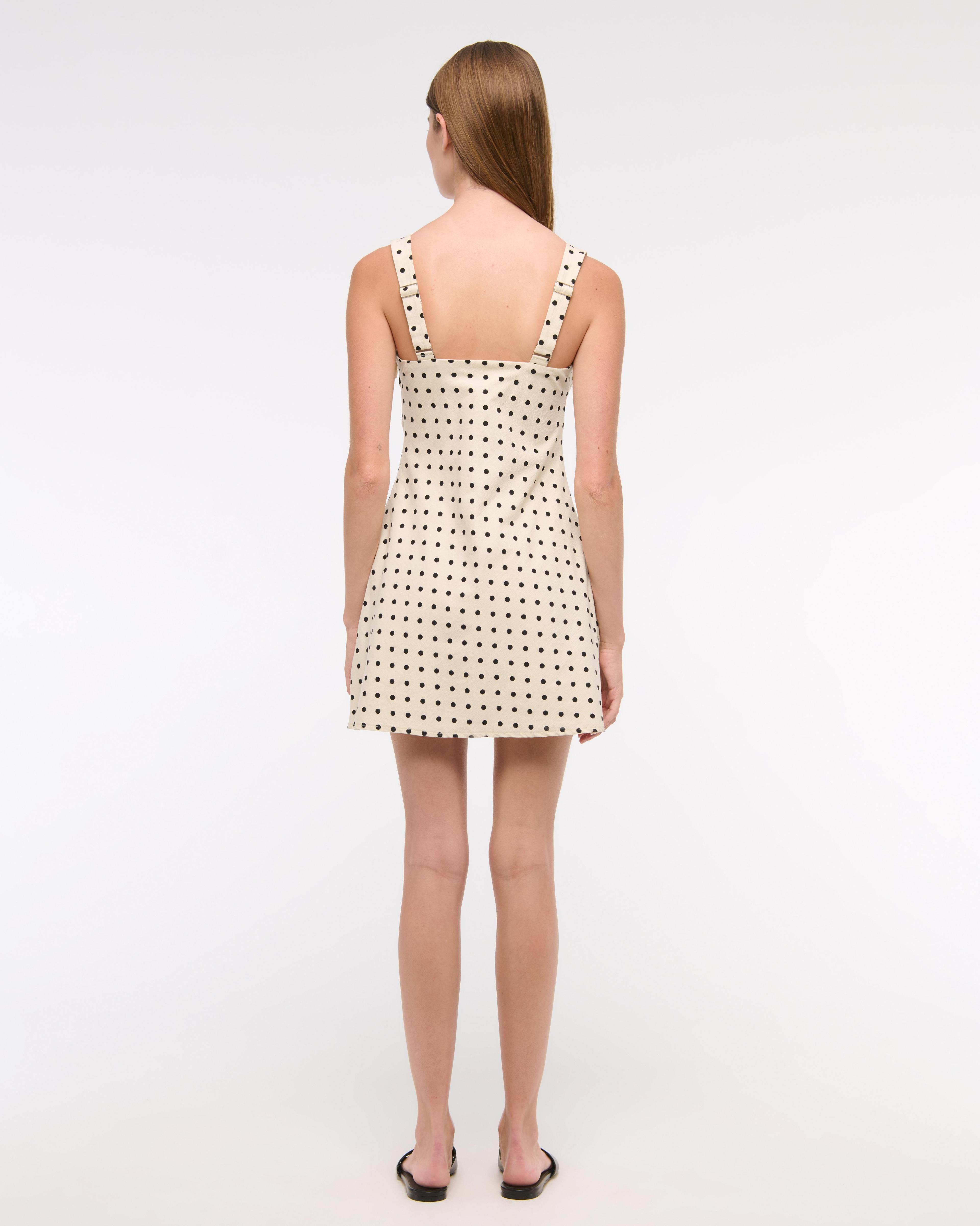 Bra-Free V-Neck Mini Dress Product Image