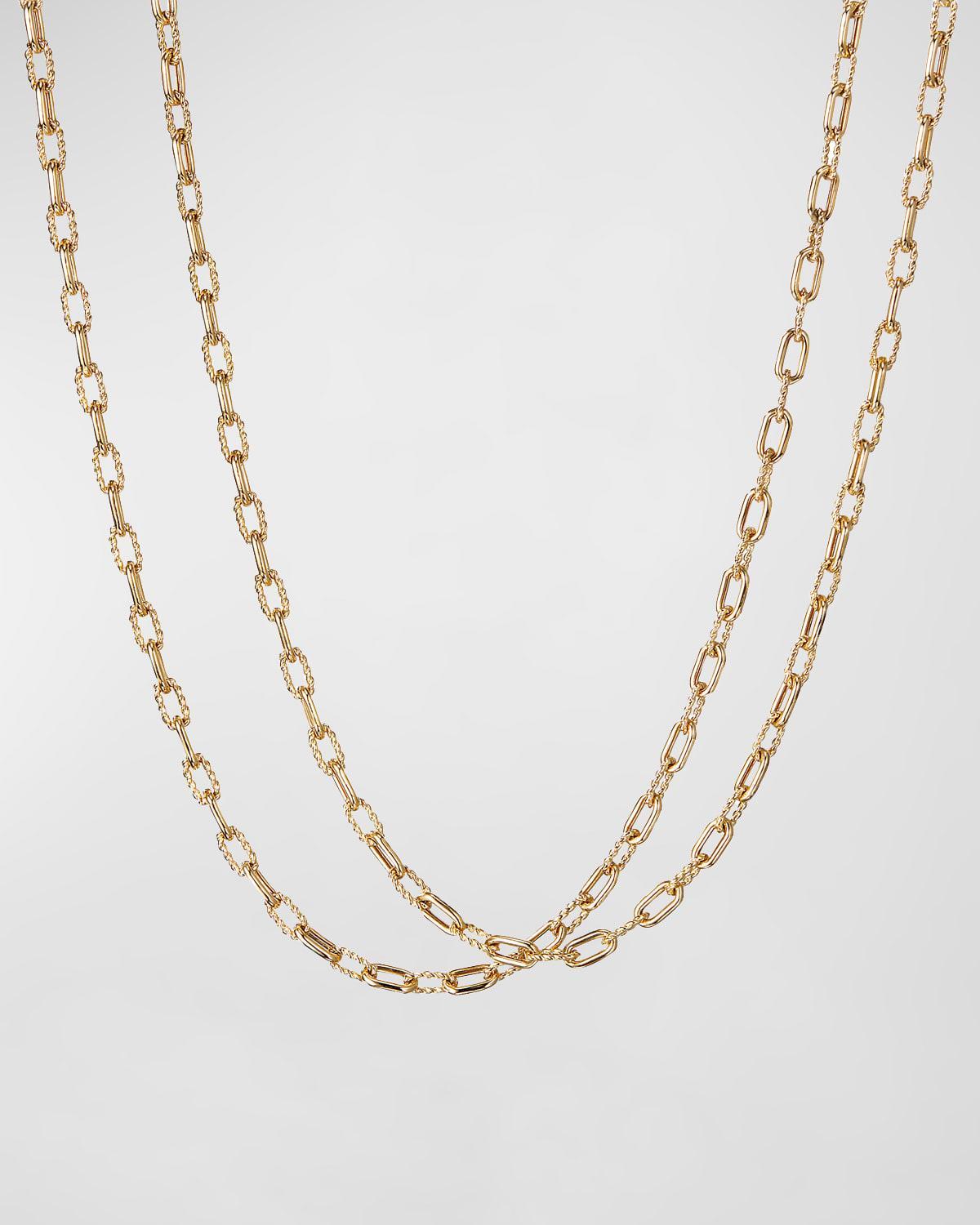 Womens DY Madison Chain Necklace in 18K Yellow Gold Product Image