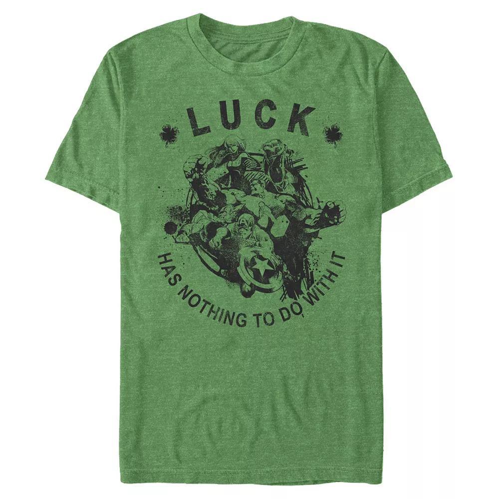 Big & Tall Marvel Luck Has Nothing To Do With It Graphic Tee, Men's,  Product Image