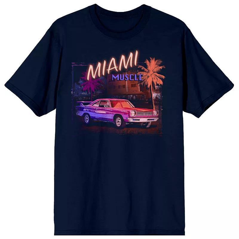 Men's Car Fanatic Miami Muscle Graphic Tee,  Product Image