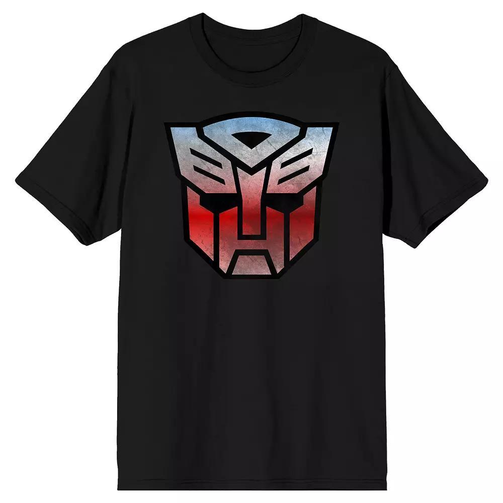 Mens Transformers Autobots Short Sleeve Graphic T-Shirt Product Image