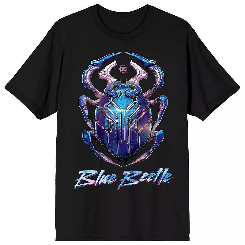 Men's Blue Beetle Superhero Logo Tee,  Product Image