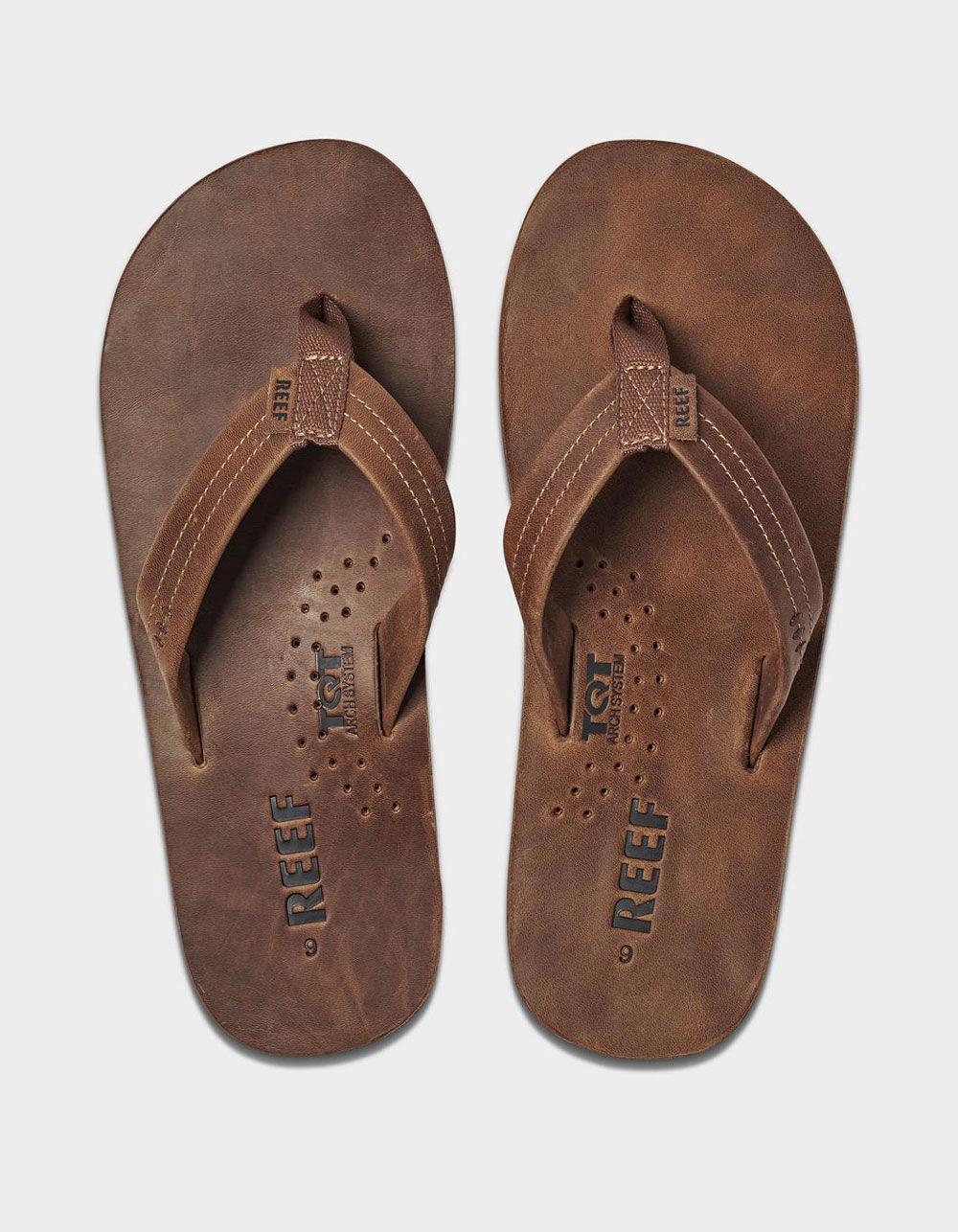 REEF Draftsmen Mens Flip Flops - BROWN Product Image