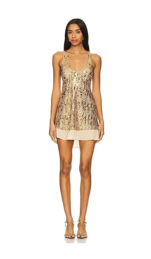 x Intimately FP Bejeweled Mini Dress Free People Product Image