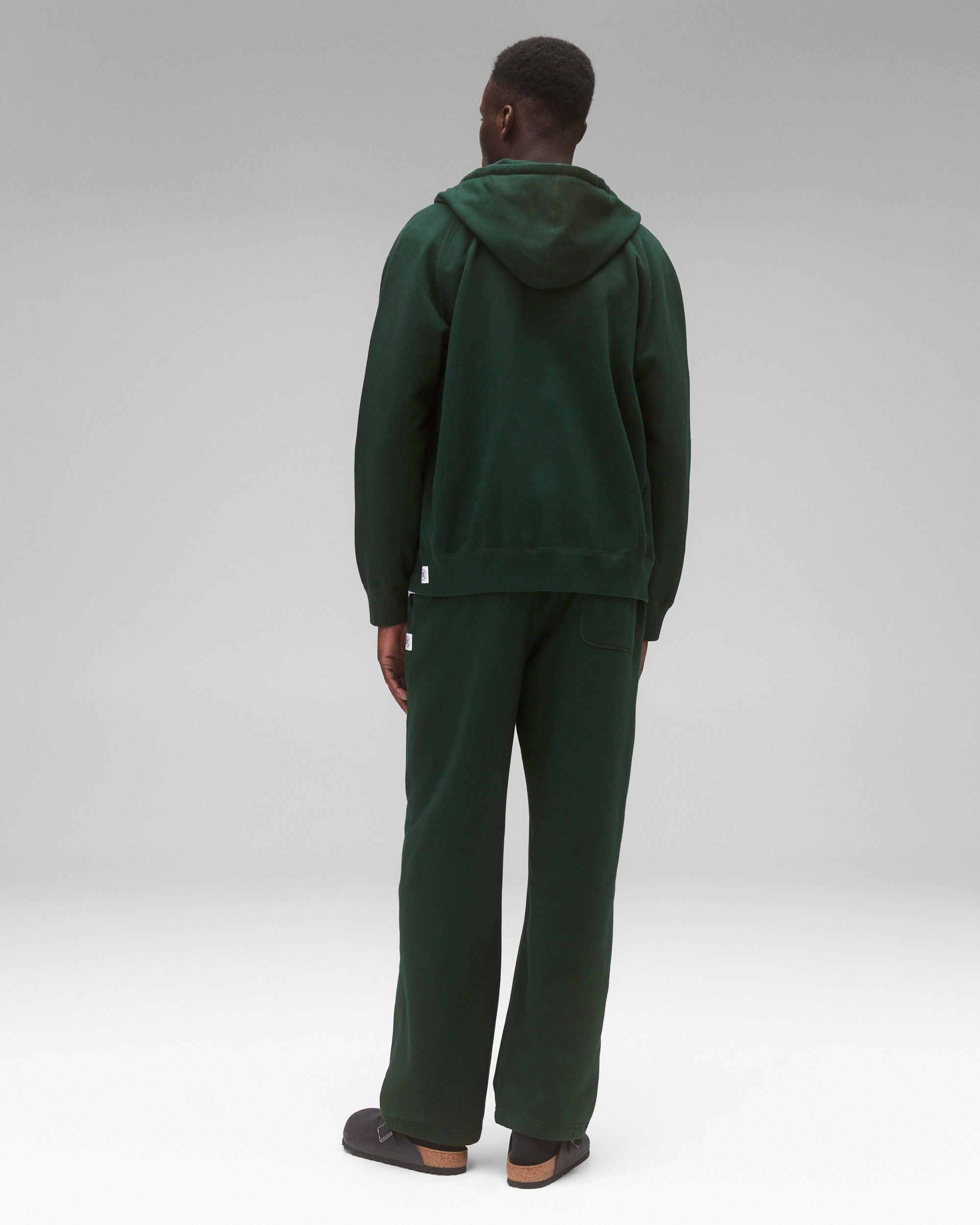 Midweight Terry Standard Zip Hoodie Male Product Image