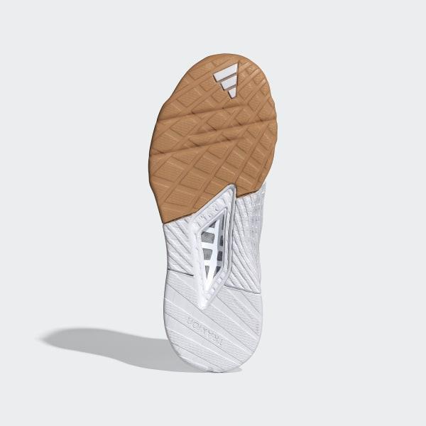 adidas Dropset 3 strength training shoes Cloud White 6 Womens Product Image