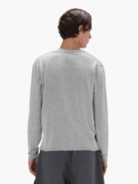 BOUCLE HENLEY TOP in grey | JW Anderson US  Product Image