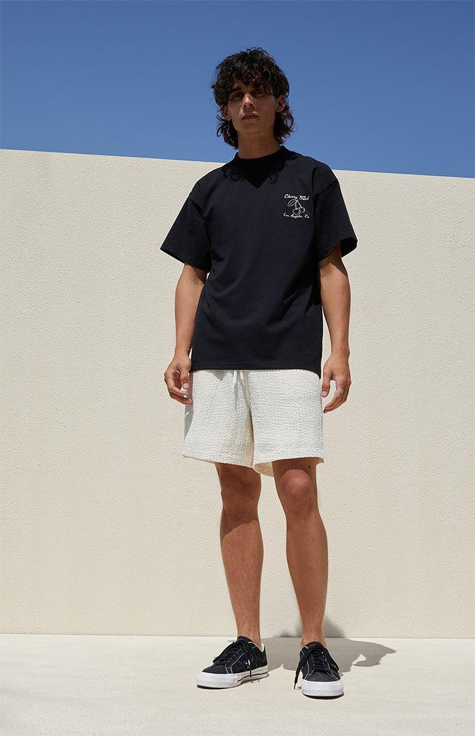 Men's Textured Shorts - Product Image