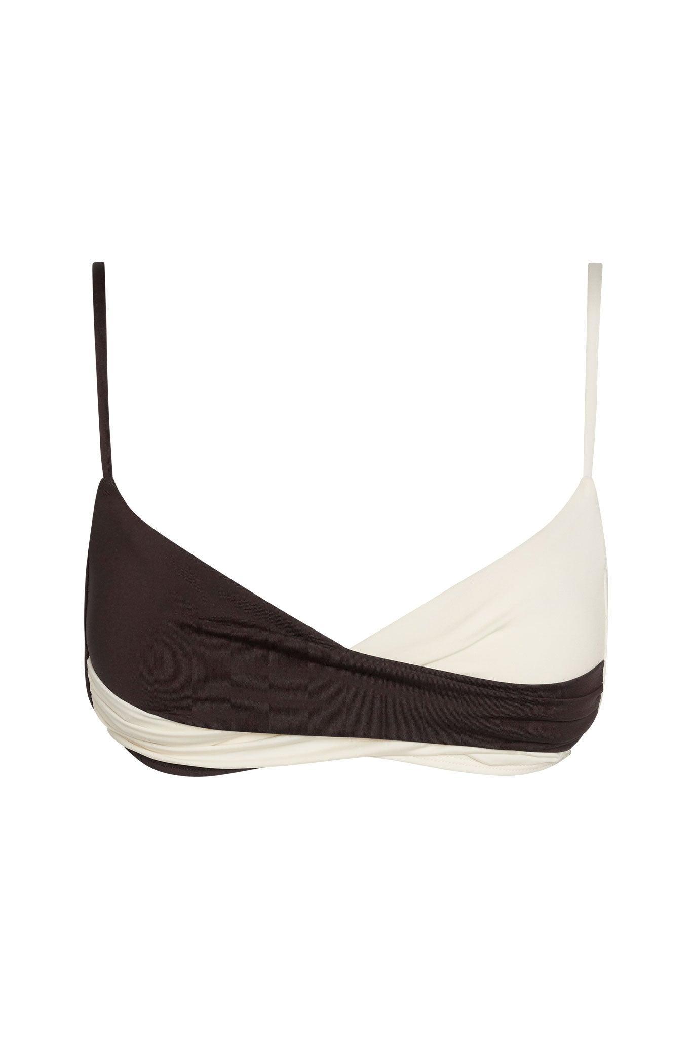 Bordeaux Top - Espresso/Ivory Product Image