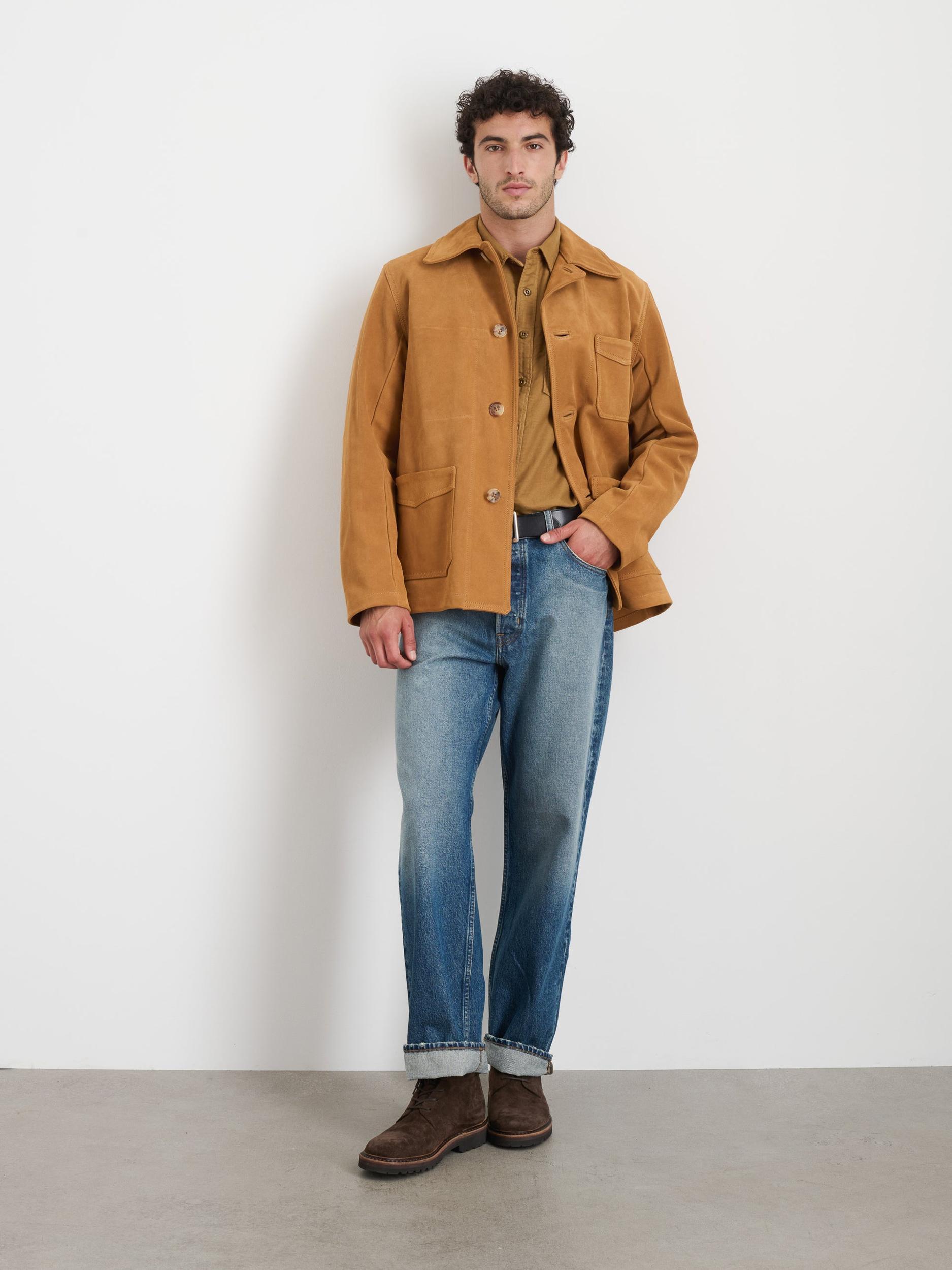 Owen Barry x Alex Mill Work Jacket in Suede Product Image