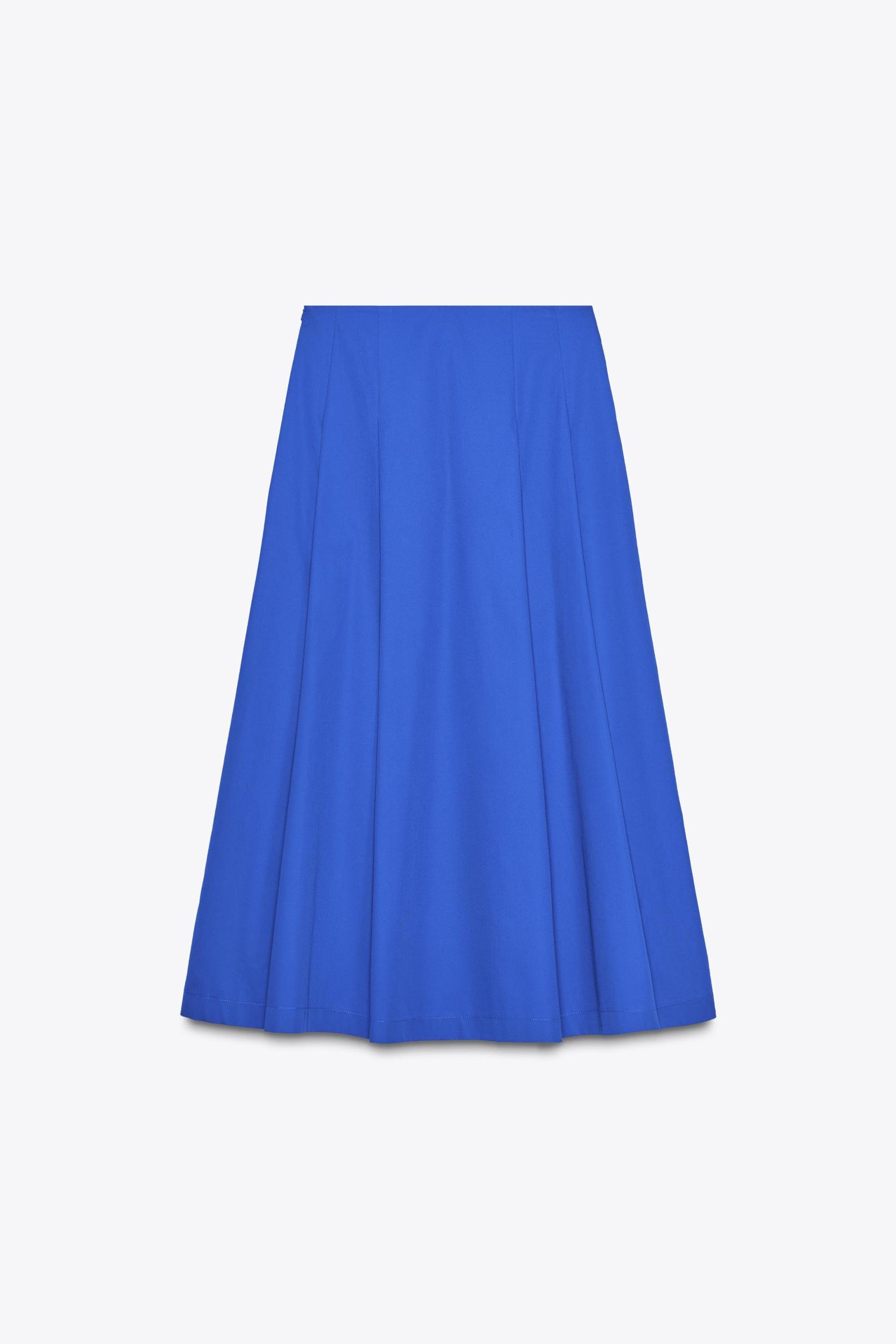 PLEATED MIDI SKIRT Product Image