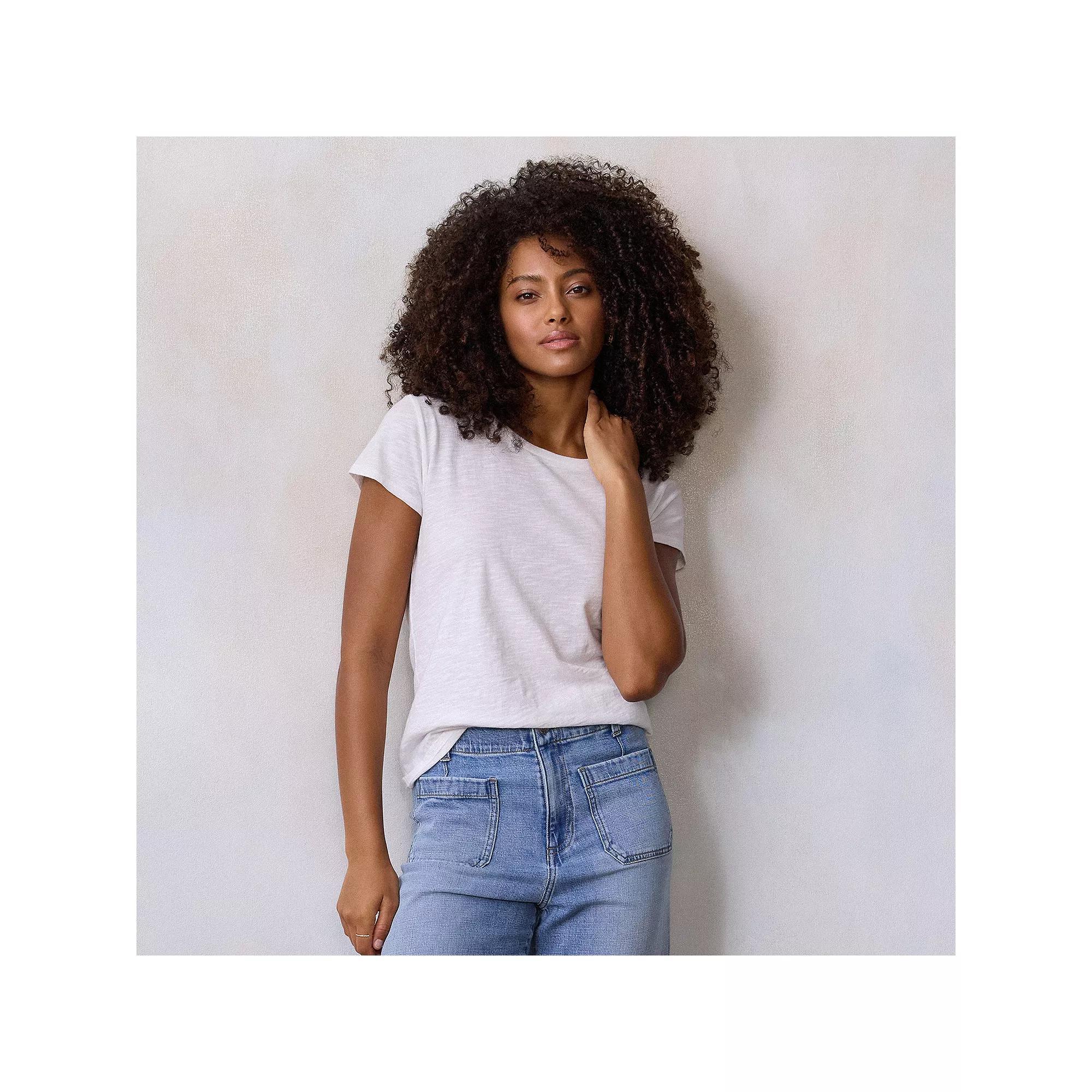 Women's LC Lauren Conrad Short Sleeve Tee,  Product Image