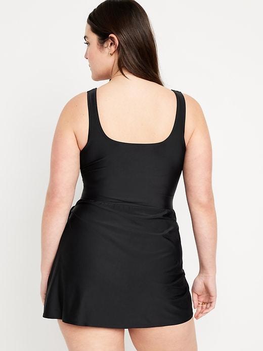 Side-Tie Swim Dress Product Image