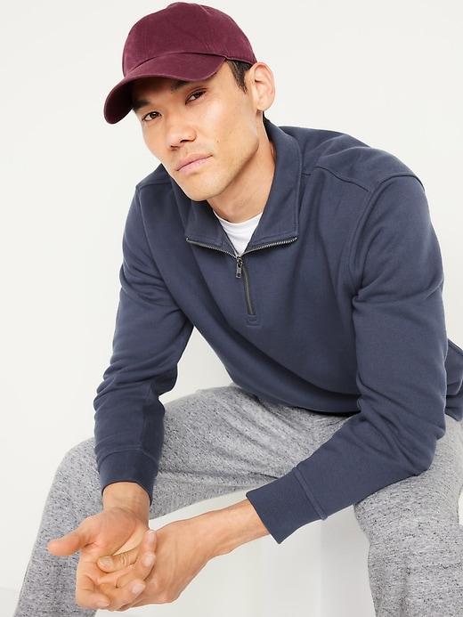 Oversized Fleece Quarter Zip Product Image