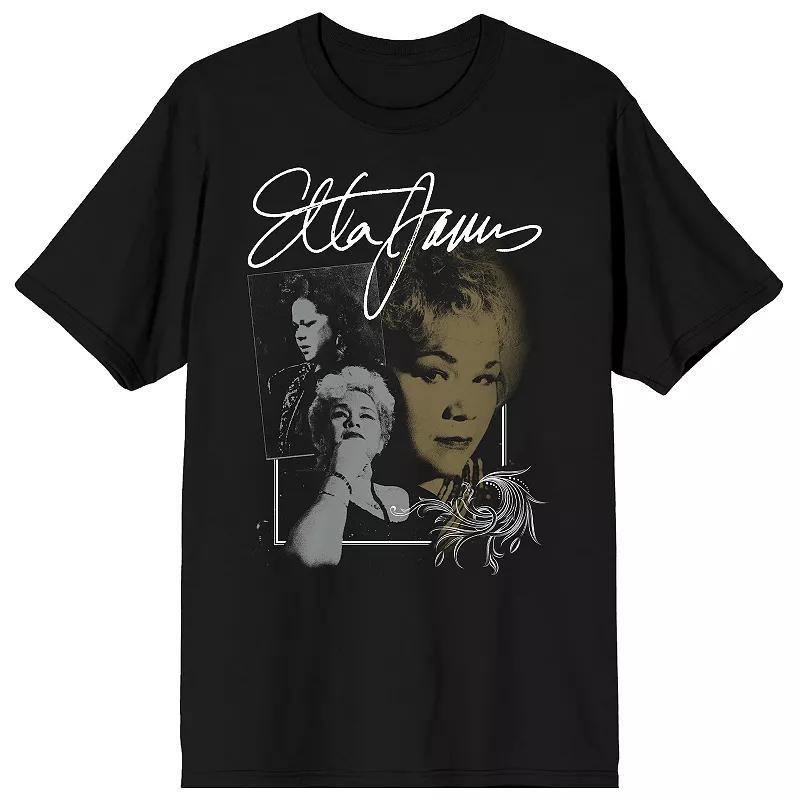 Mens Etta James Signature Short Sleeve Graphic Tee Product Image